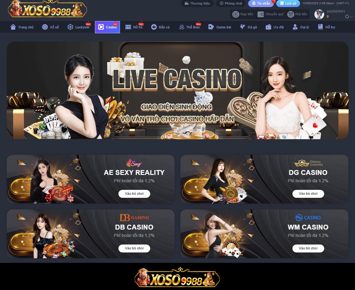 Giới thiệu Casino VIP Xoso9988
