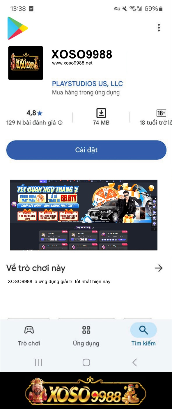 Hướng dẫn cài đặt Android Xoso9988