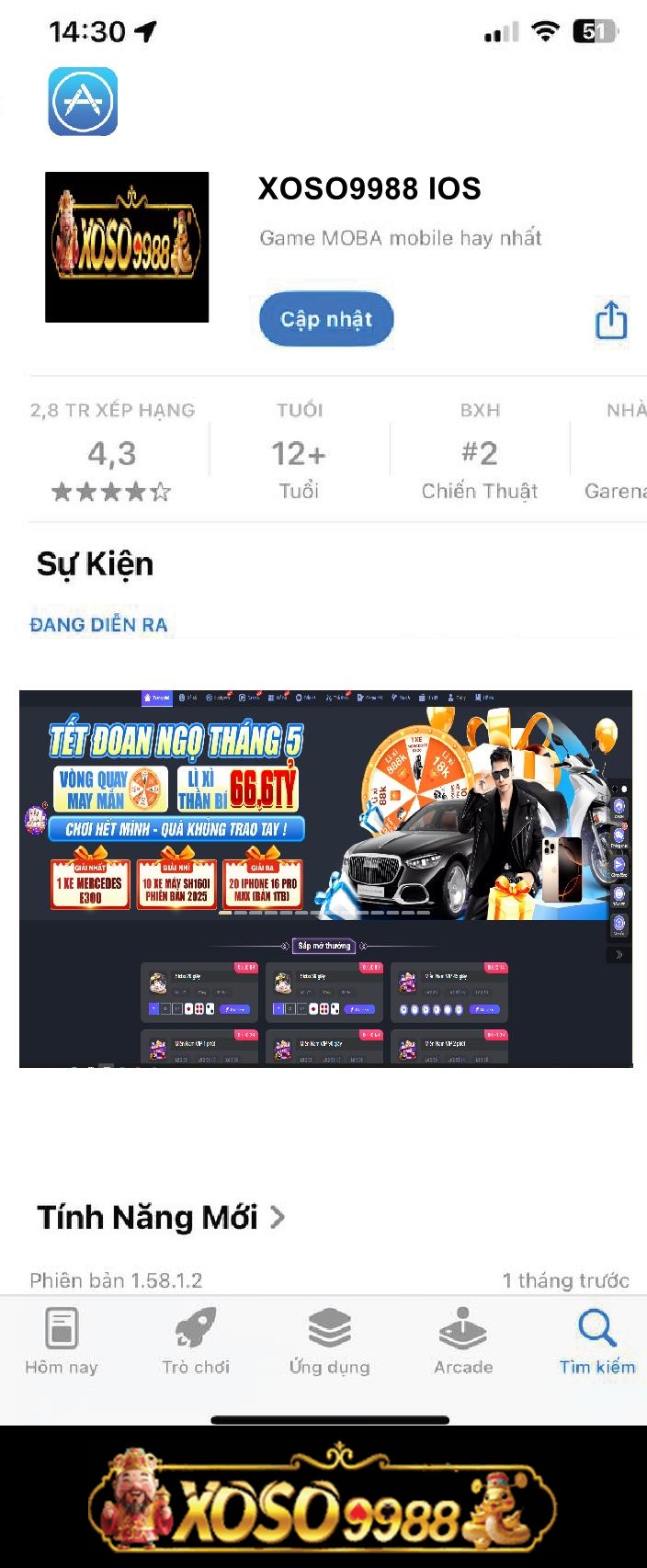 Hướng dẫn cài đặt iOS Xoso9988