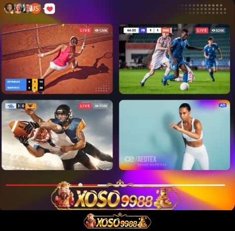 Livestream đặt cược thể thao Xoso9988