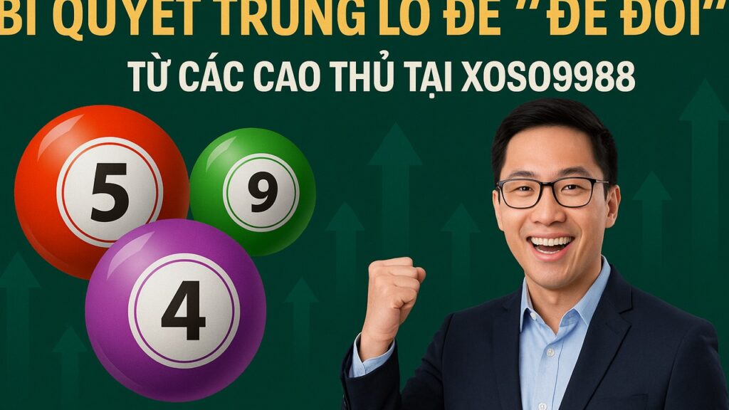 Bí quyết trúng lô đề từ cao thủ XOSO9988
