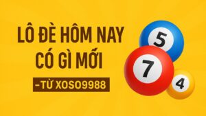 Lô đề hôm nay XOSO9988