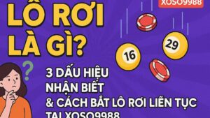 Lô rơi là gì, nhận biết cách bắt lô rơi tại XOSO9988