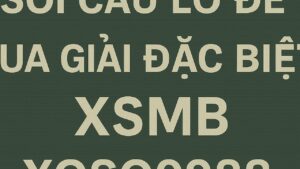Soi cầu lô đề qua giải đặc biệt XSMB XOSO9988