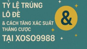 Tỷ lệ trúng lô đề và cách tăng xác suất thắng cược XOSO9988