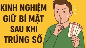 Kinh nghiệm giữ bí mật sau khi trúng số